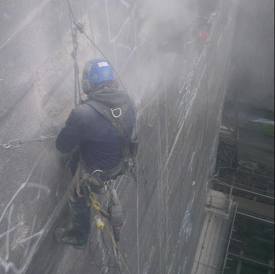 Rope Access Concrete Repair, Port Talbot